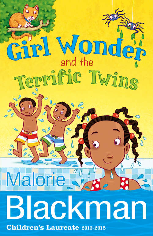 Book cover of Girl Wonder and the Terrific Twins (Girl Wonder #3)