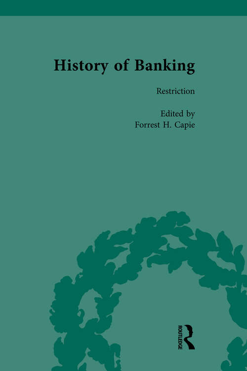 Book cover of The History of Banking I, 1650-1850 Vol VIII