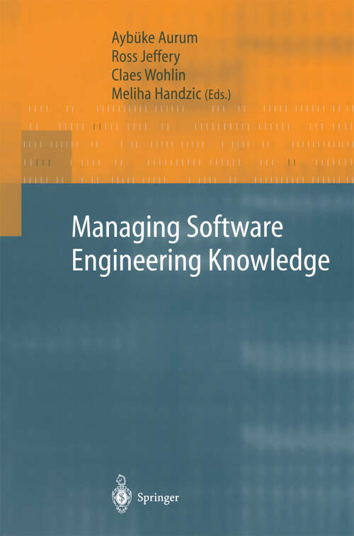 Book cover of Managing Software Engineering Knowledge (2003)