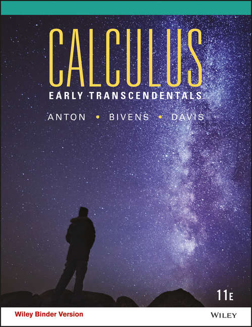 Book cover of Calculus Early Transcendentals