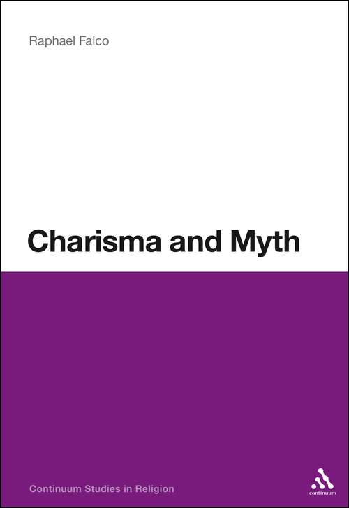 Book cover of Charisma and Myth