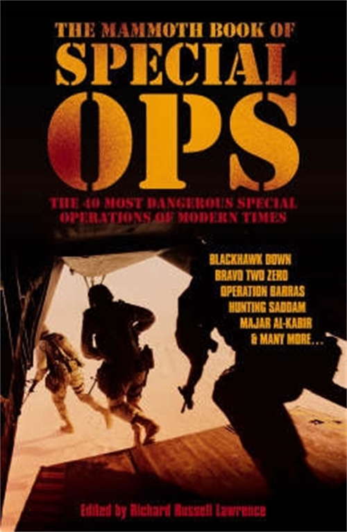 Book cover of The Mammoth Book of Special Ops (Mammoth Books)