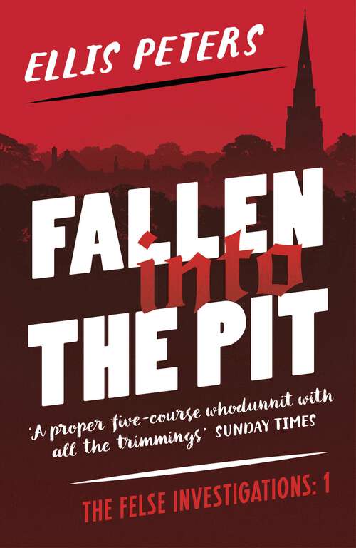 Book cover of Fallen into the Pit (The Felse Investigations #1)
