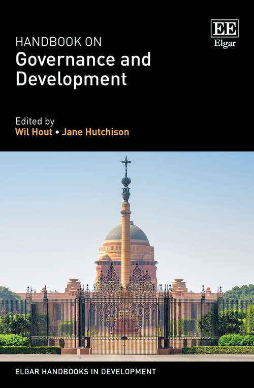 Book cover of Handbook on Governance and Development (Elgar Handbooks in Development)