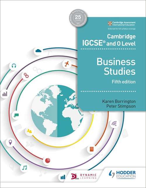 Book cover of Cambridge IGCSE and O Level Business Studies 5th edition