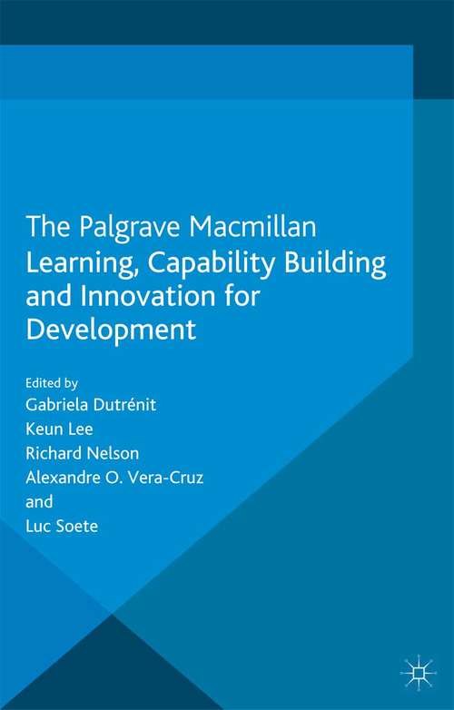 Book cover of Learning, Capability Building and Innovation for Development (2013) (EADI Global Development Series)