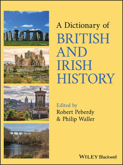 Book cover of A Dictionary of British and Irish History