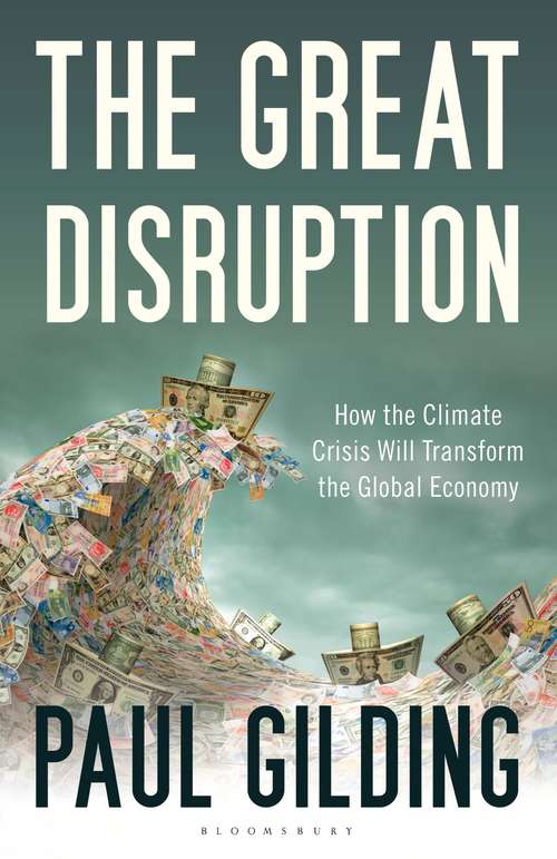 Book cover of The Great Disruption: How the Climate Crisis Will Transform the Global Economy