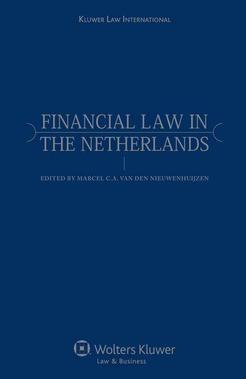 Book cover of Financial Law in the Netherlands