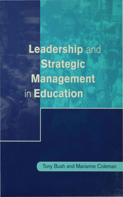 Book cover of Leadership and Strategic Management in Education (PDF)