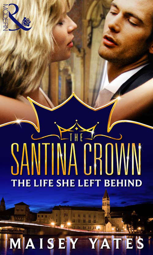 Book cover of The Life She Left Behind (A Santina Crown Short Story) (ePub First edition)
