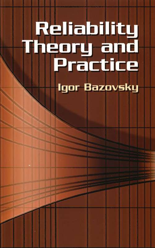 Book cover of Reliability Theory and Practice