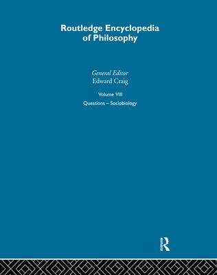 Book cover of Routledge Encyclopedia Of Philosophy Vol 8 (PDF) (400+MB)