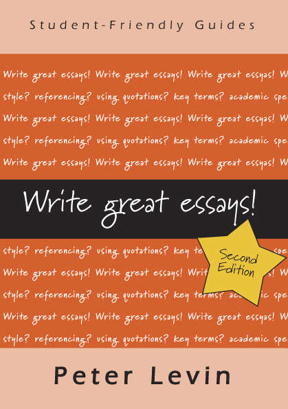 Book cover of Write Great Essays (UK Higher Education OUP  Humanities & Social Sciences Study Skills)