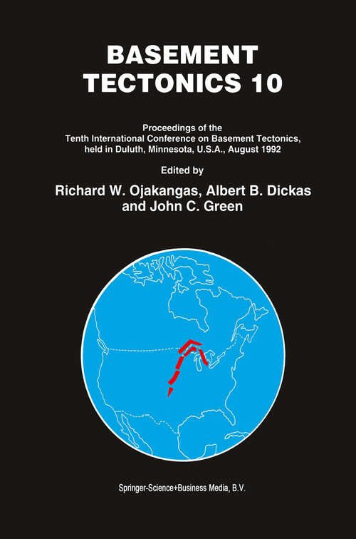 Book cover of Basement Tectonics 10 (1995) (Proceedings of the International Conferences on Basement Tectonics #4)