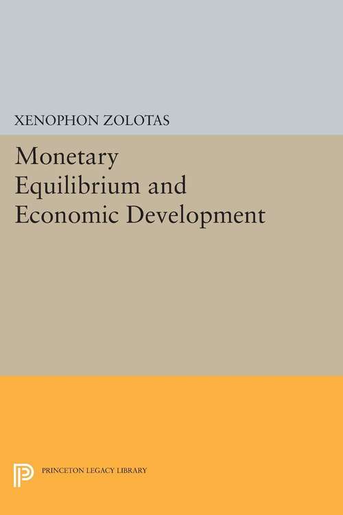 Book cover of Monetary Equilibrium and Economic Development