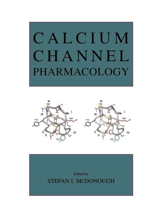 Book cover of Calcium Channel Pharmacology (2004)