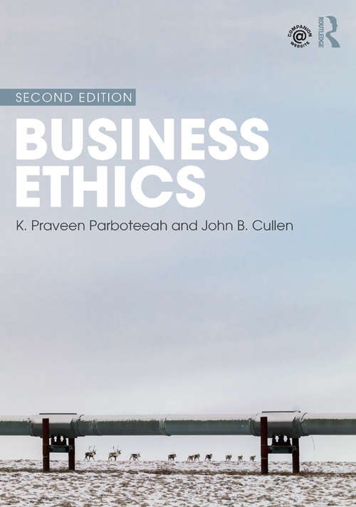 Book cover of Business Ethics (2)