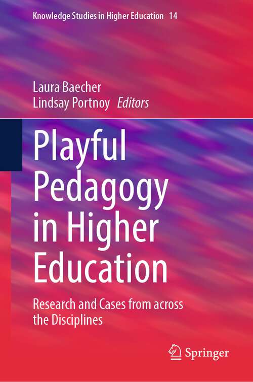 Book cover of Playful Pedagogy in Higher Education