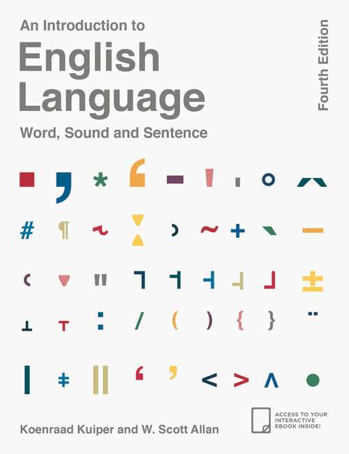 Book cover of An Introduction to English Language
