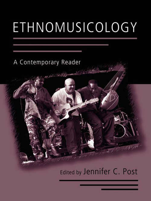 Book cover of Ethnomusicology: A Contemporary Reader (Routledge Music Bibliographies Ser.)