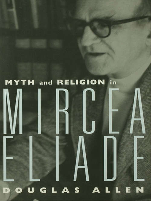 Book cover of Myth and Religion in Mircea Eliade