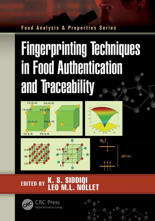 Book cover of Fingerprinting Techniques in Food Authentication and Traceability (Food Analysis & Properties)