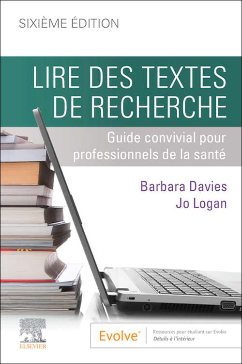 Book cover of Lire des textes de recherche E-Book: Guide convivial pour infirmiers et autres professionnels de la santé (4)