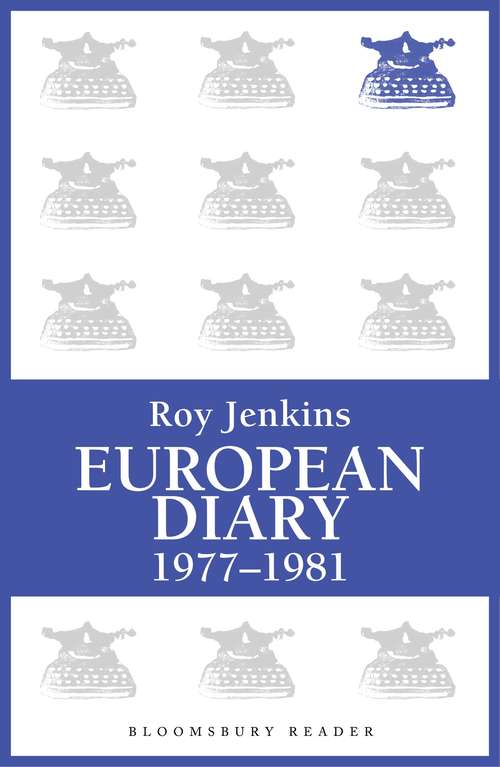 Book cover of European Diary, 1977-1981