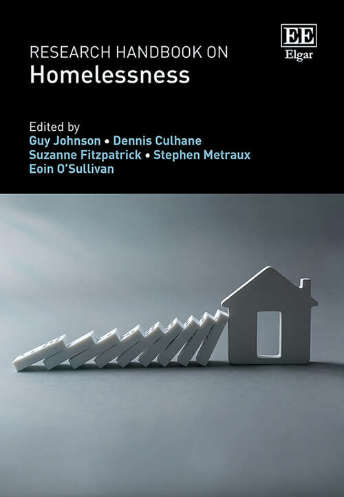 Book cover of Research Handbook on Homelessness