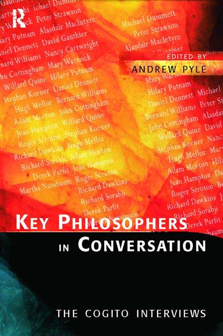 Book cover of Key Philosophers in Conversation: The Cogito Interviews