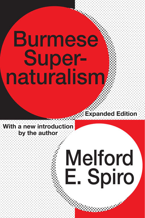Book cover of Burmese Supernaturalism