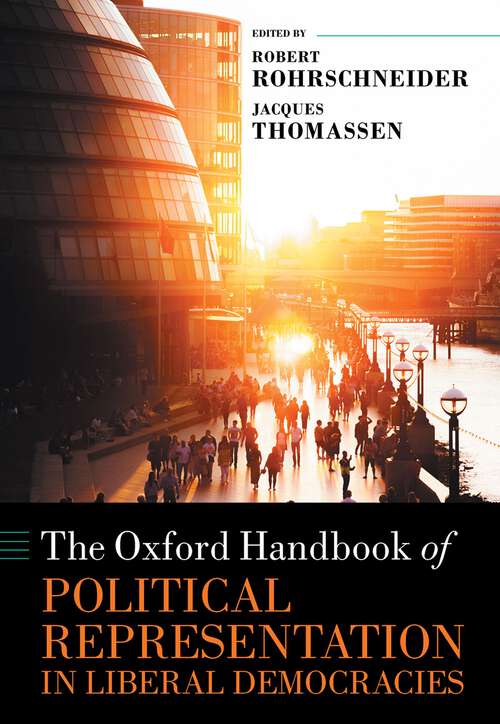 Book cover of The Oxford Handbook of Political Representation in Liberal Democracies (Oxford Handbooks)
