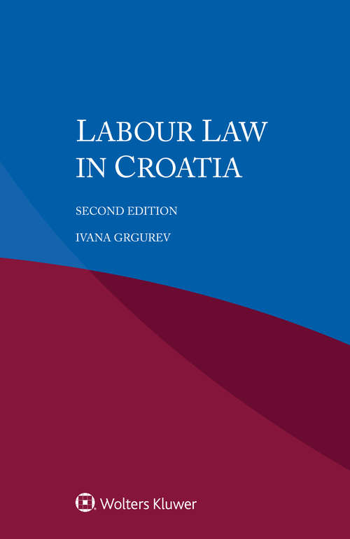 Book cover of Labour Law in Croatia (2)