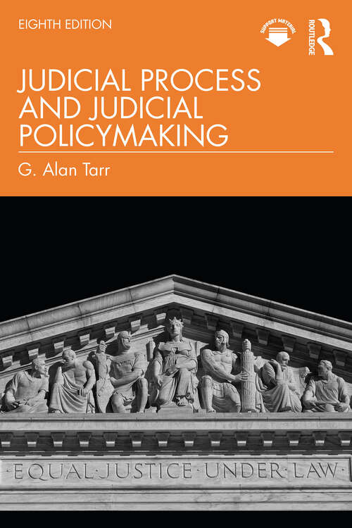 Book cover of Judicial Process and Judicial Policymaking