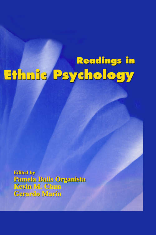 Book cover of Readings in Ethnic Psychology