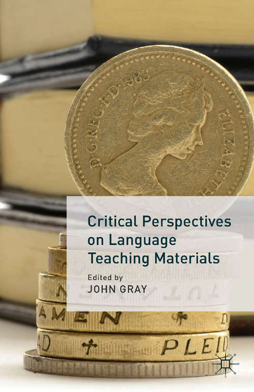 Book cover of Critical Perspectives on Language Teaching Materials (2013)