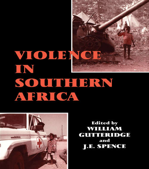 Book cover of Violence in Southern Africa
