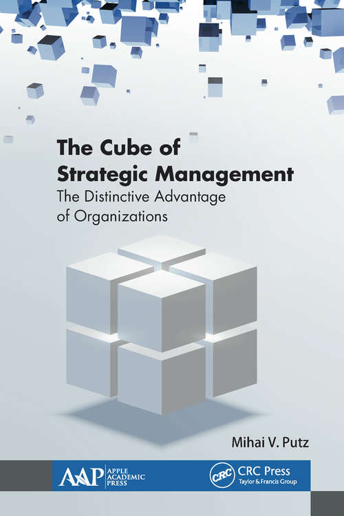 Book cover of The Cube of Strategic Management: The Distinctive Advantage of Organizations