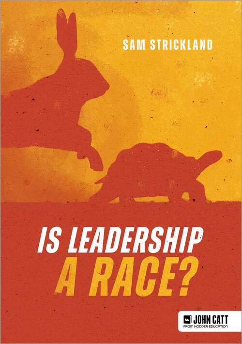 Book cover of Is leadership a race?
