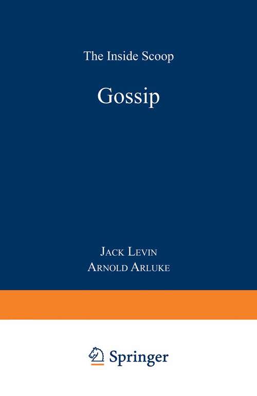 Book cover of Gossip: The Inside Scoop (1987)