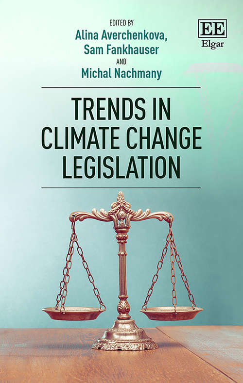 Book cover of Trends in Climate Change Legislation