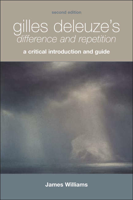 Book cover of Gilles Deleuze's Difference and Repetition: A Critical Introduction and Guide (Critical Introductions and Guides)