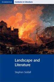 Book cover of Landscape and Literature (PDF) (Cambridge Contexts in Literature)