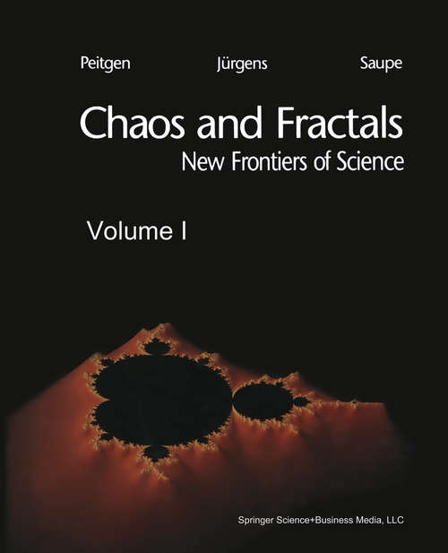 Book cover of Chaos and Fractals: New Frontiers of Science (1992)