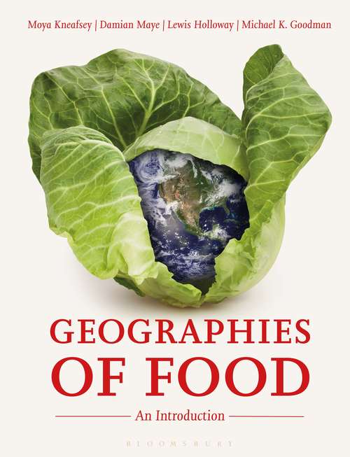 Book cover of Geographies of Food: An Introduction