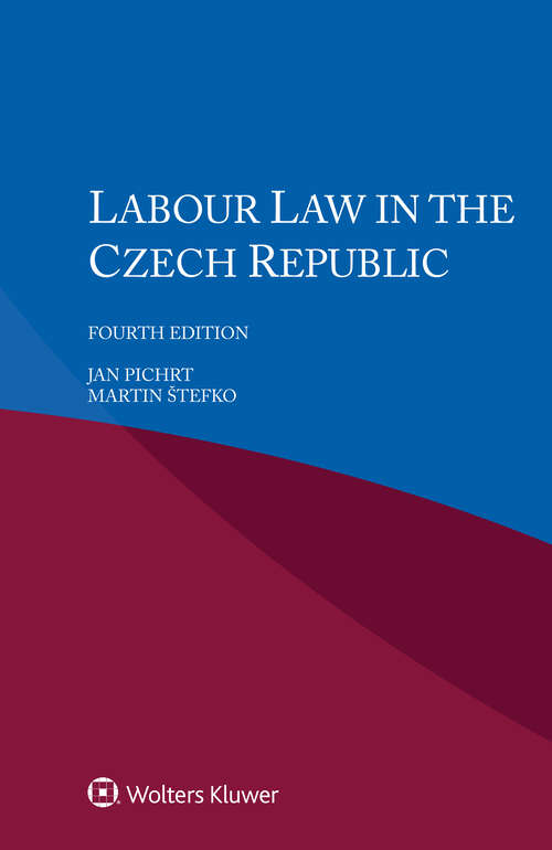 Book cover of Labour Law in the Czech Republic (4)