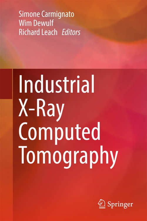 Book cover of Industrial X-Ray Computed Tomography