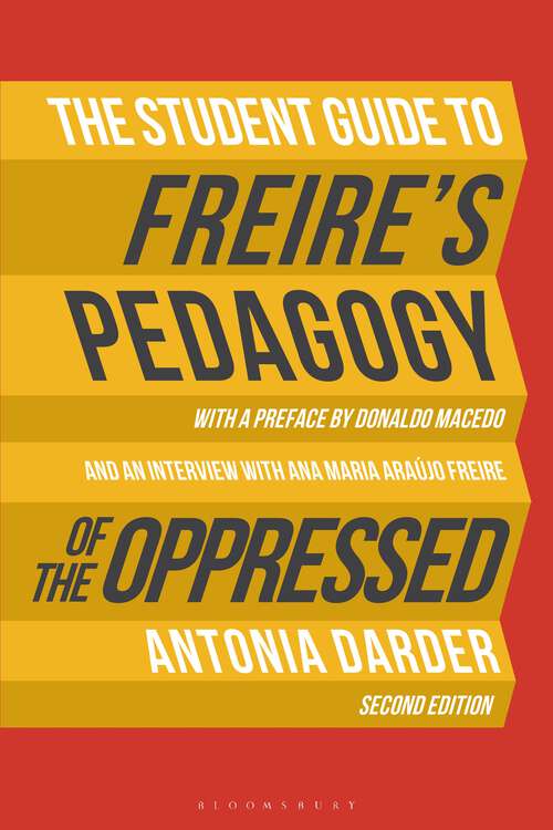 Book cover of The Student Guide to Freire's 'Pedagogy of the Oppressed' (2)