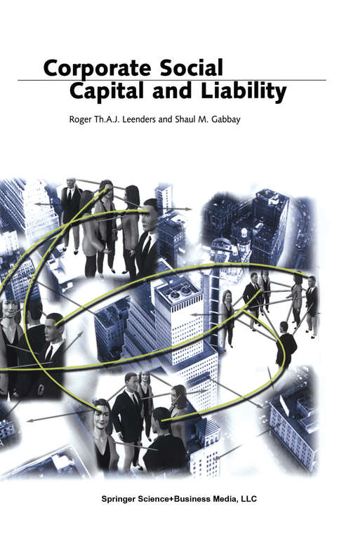 Book cover of Corporate Social Capital and Liability (1999)